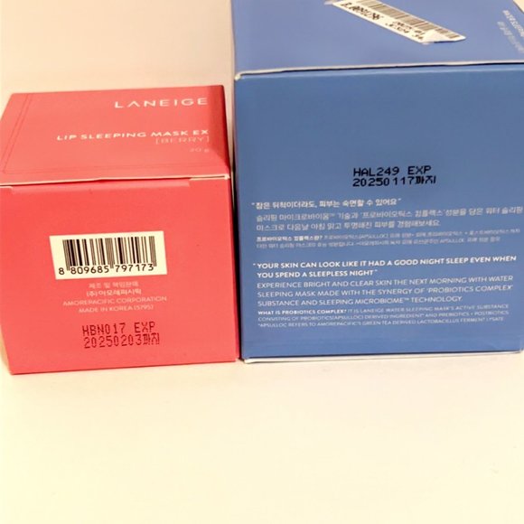 BUNDLE LANEIGE WATER SLEEPING MASK + LIP SLEEPING MASK BERRY 20G - Picture 3 of 3